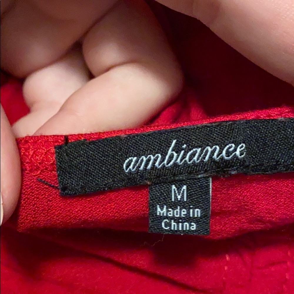 Red tank top - Picture 3 of 3